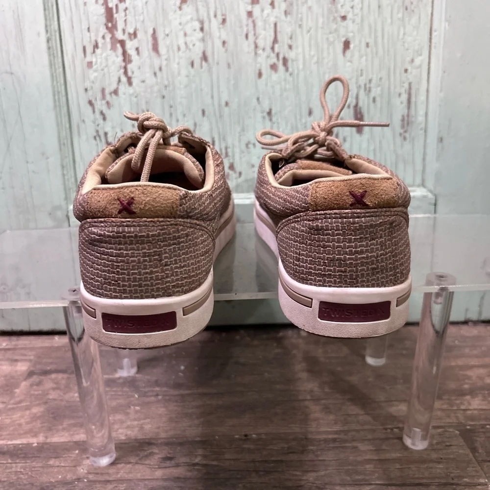 Men’s Twisted X lace-up cork casual shoes